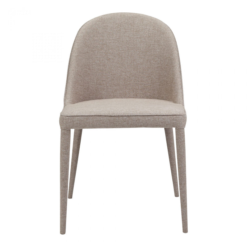 Burton Fabric Dining Chair Light Grey-M2 (6579359023200)