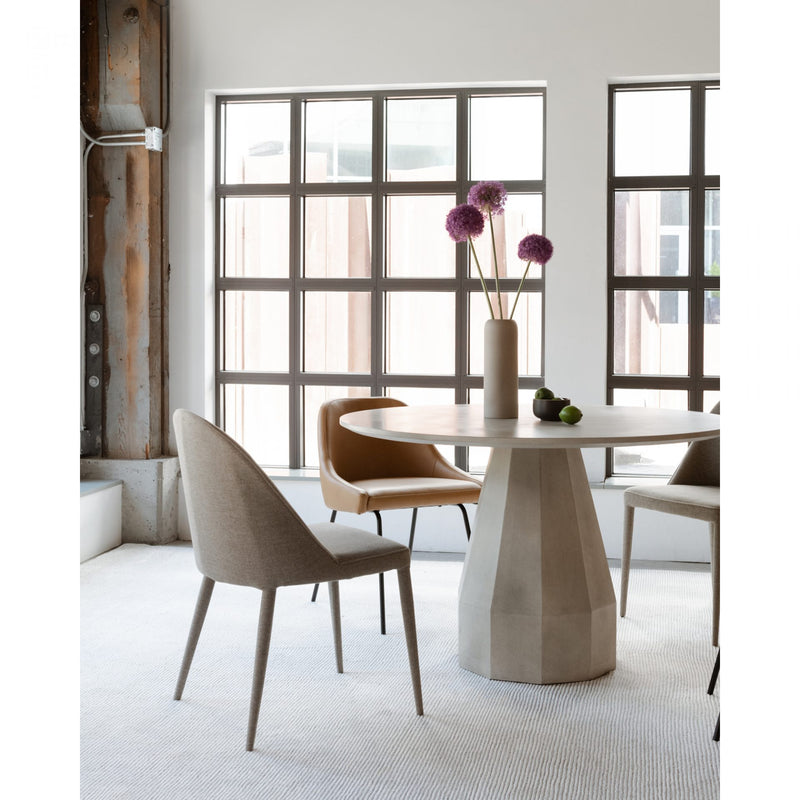 Burton Fabric Dining Chair Light Grey-M2 (6579359023200)