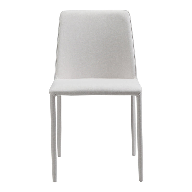 Nora Fabric Dining Chair White
