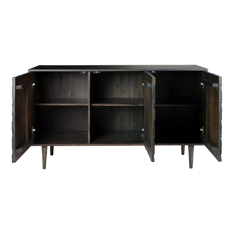 Pablo 3 Door Sideboard Black