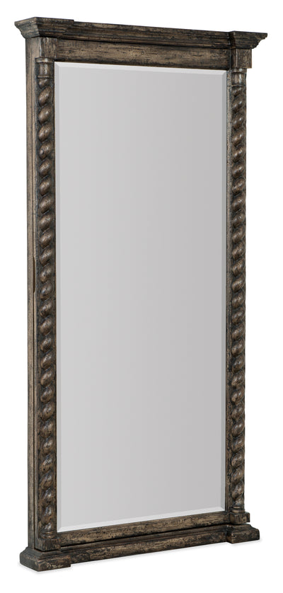 Vail Floor Mirror w/Jewelry Storage - Al Rugaib Furniture (4688729964640)