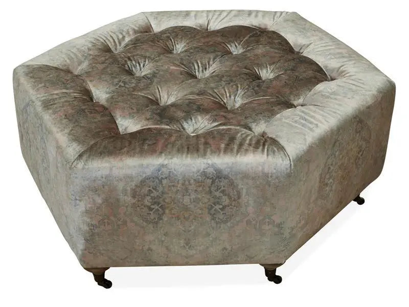 Accent Cocktail Ottoman (Regal Summer) Ottomans| Magnussen