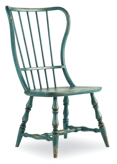 Spindle Side Chair - 2 per carton/price ea - Al Rugaib Furniture (4688695820384)
