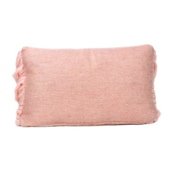 Afrino Wool Blush Pillow Pillows| TOV