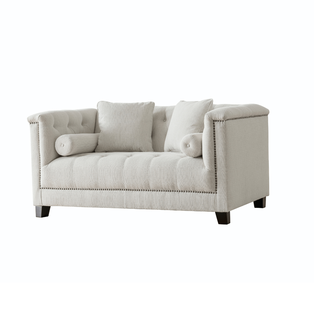Alabid Linen off-White Living Room Set Living Room Sets| Roots Furniture