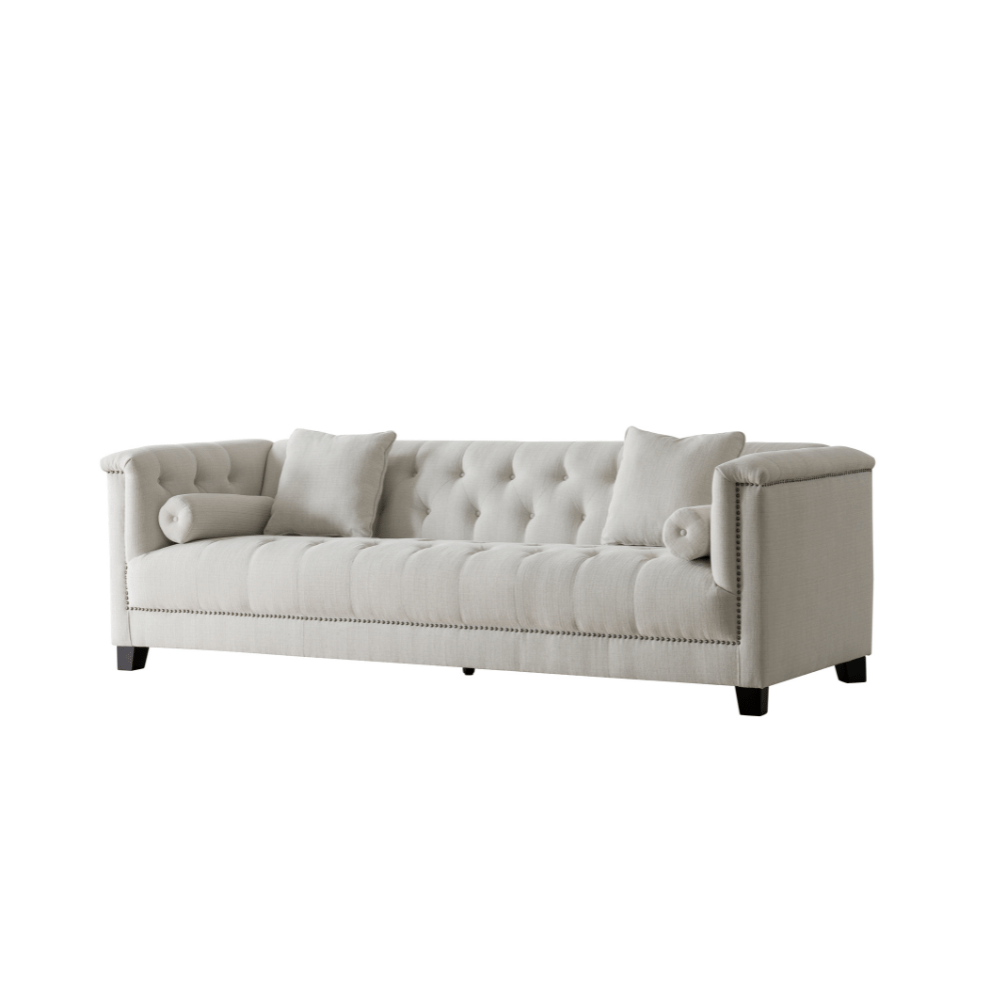 Alabid Linen off-White Living Room Set Living Room Sets| Roots Furniture