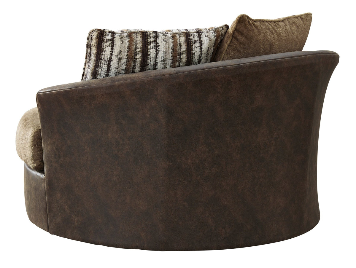 Alesbury Oversized Swivel Accent Chair Chairs| Ashley Homestore