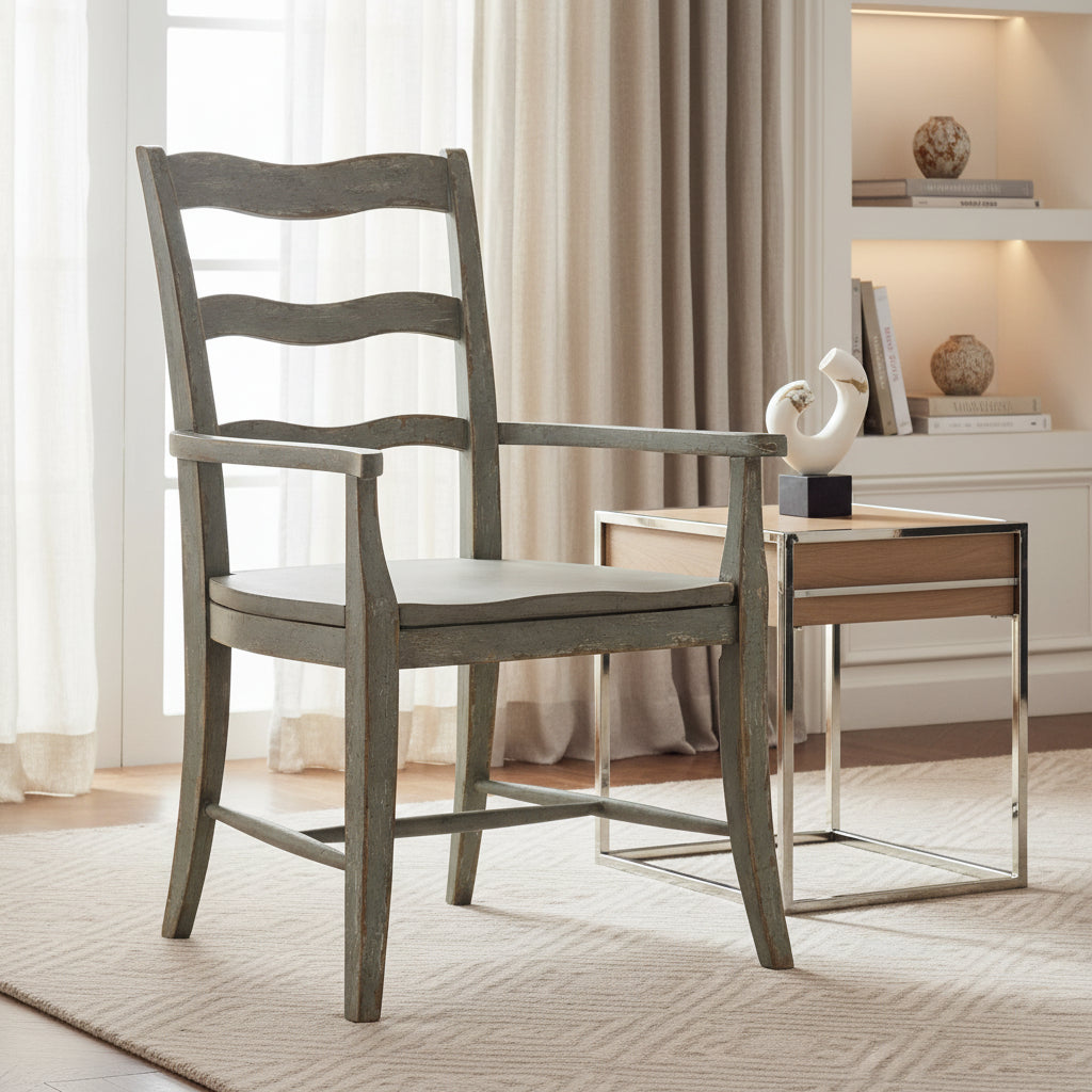 Alfresco La Riva Ladder Back Arm Chair - 2 per carton/price ea Chairs| Hooker
