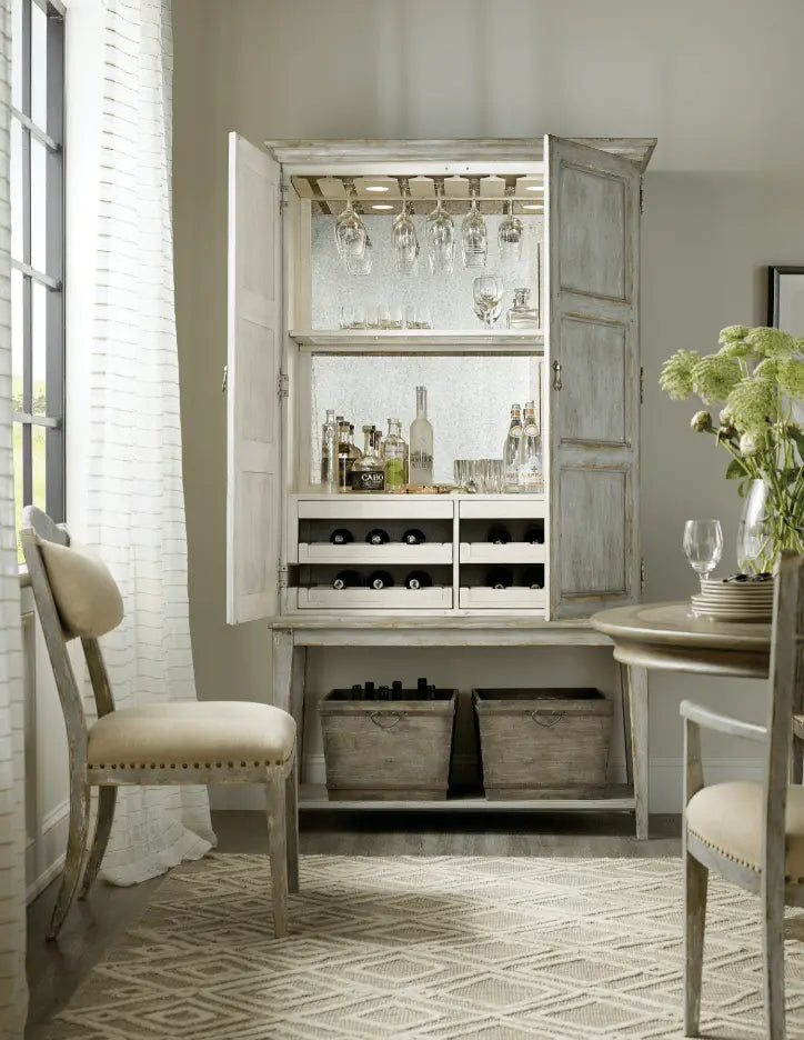 Alfresco Vino della Vita Vintners Cabinet Cabinets & Chests| Hooker