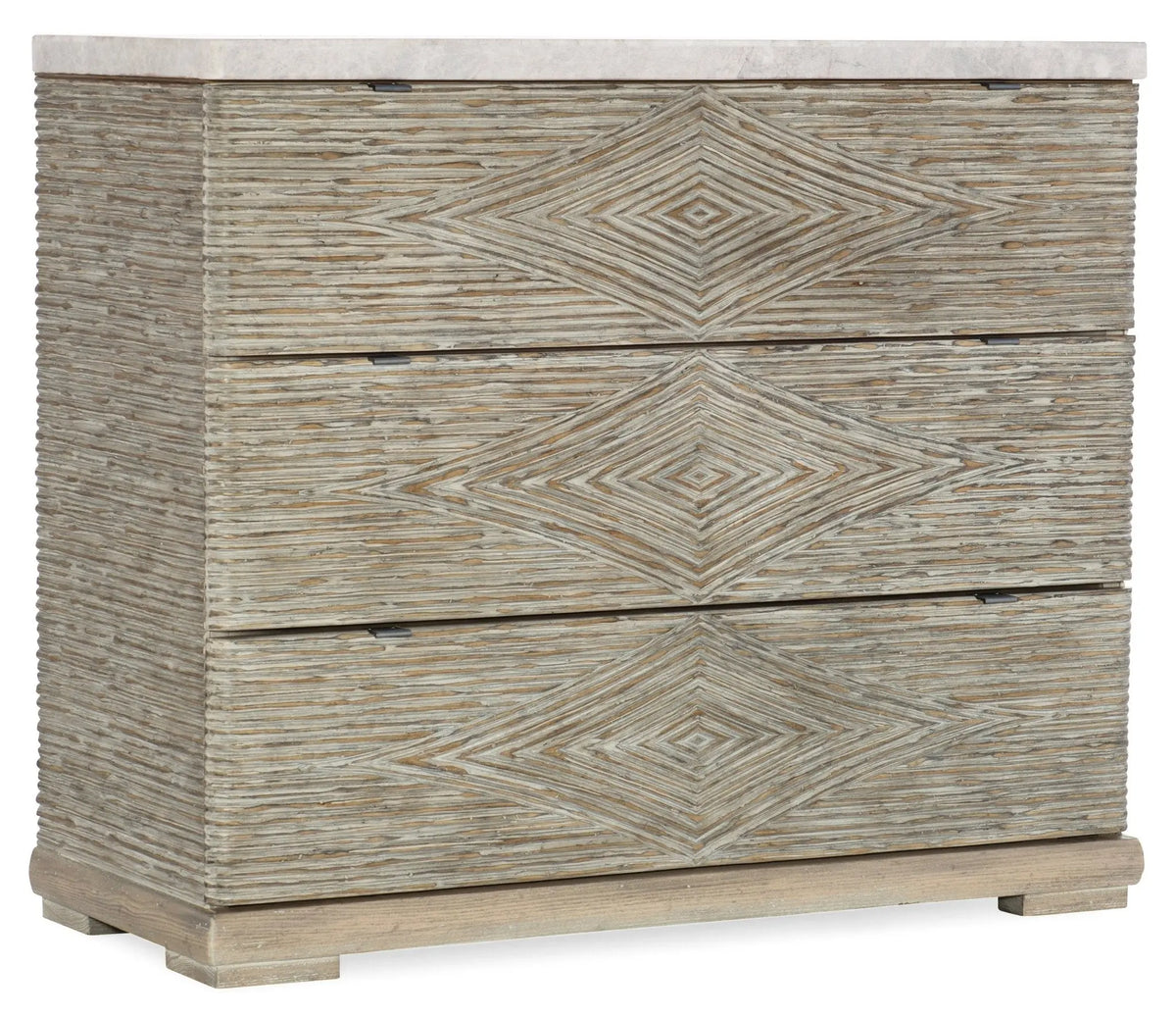 Amani Three-Drawer Accent Chest Cabinets & Chests| Hooker