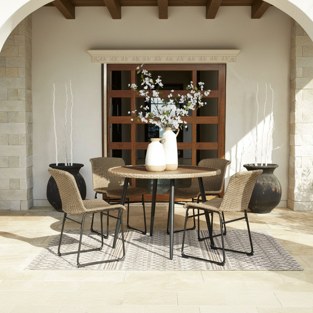Amris Outdoor Dining Set Outdoor Sets| Ashley Homestore