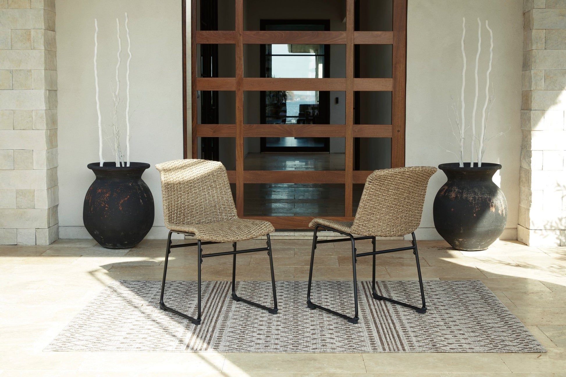 Amris Outdoor Dining Set Outdoor Sets| Ashley Homestore