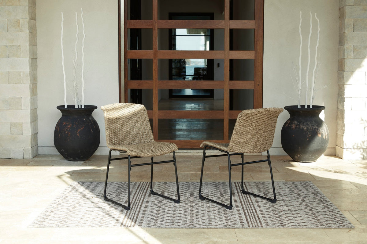 Amris Outdoor Dining Set Outdoor Sets| Ashley Homestore