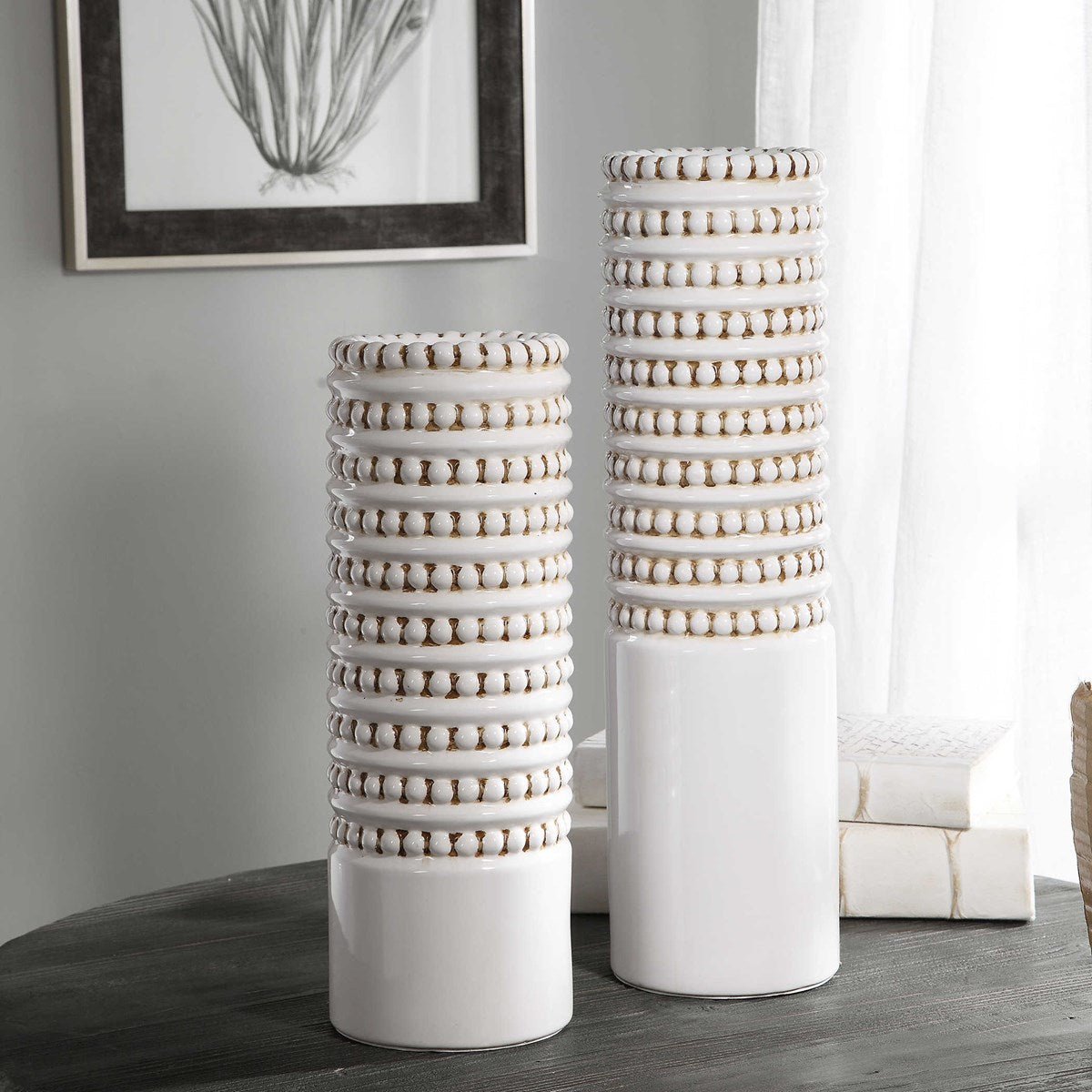 Angelou Vases, S/2 Vases and Jars| Uttermost