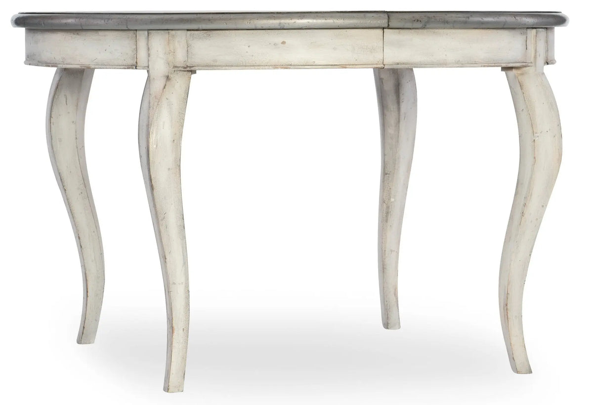 Arabella 48in Round Leg Table w/1-20in leaf Accent & End Tables| Hooker