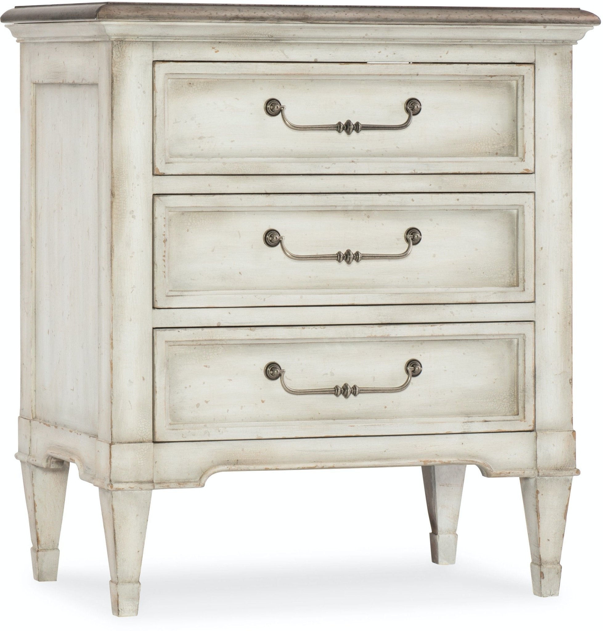 Arabella Three-Drawer Nightstand Nightstands| Hooker