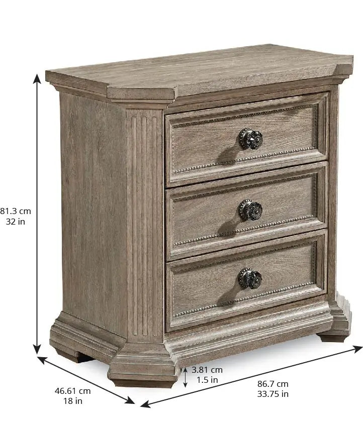 Arch Salvage Cady Nightstand Nightstands| A.R.T. Furniture