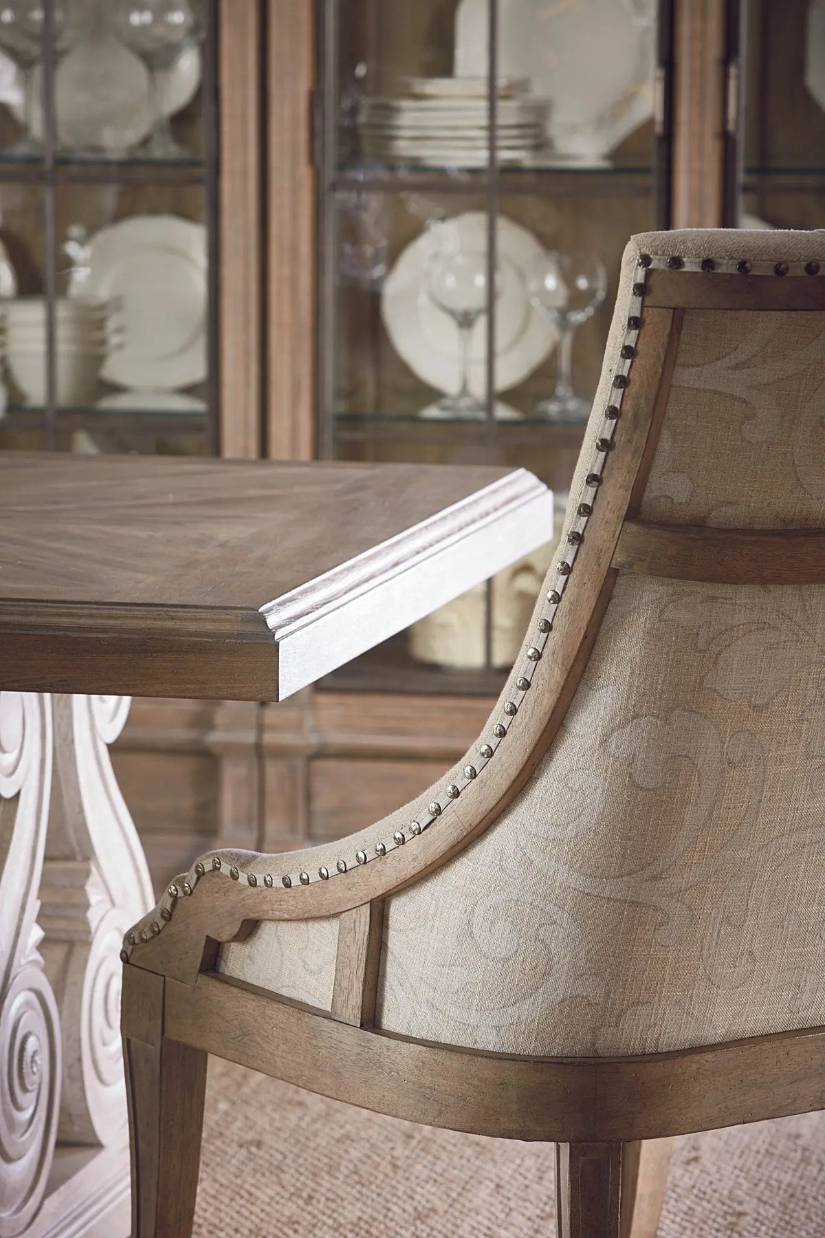Arch Salvage Reeves Host Chair Chairs| A.R.T. Furniture