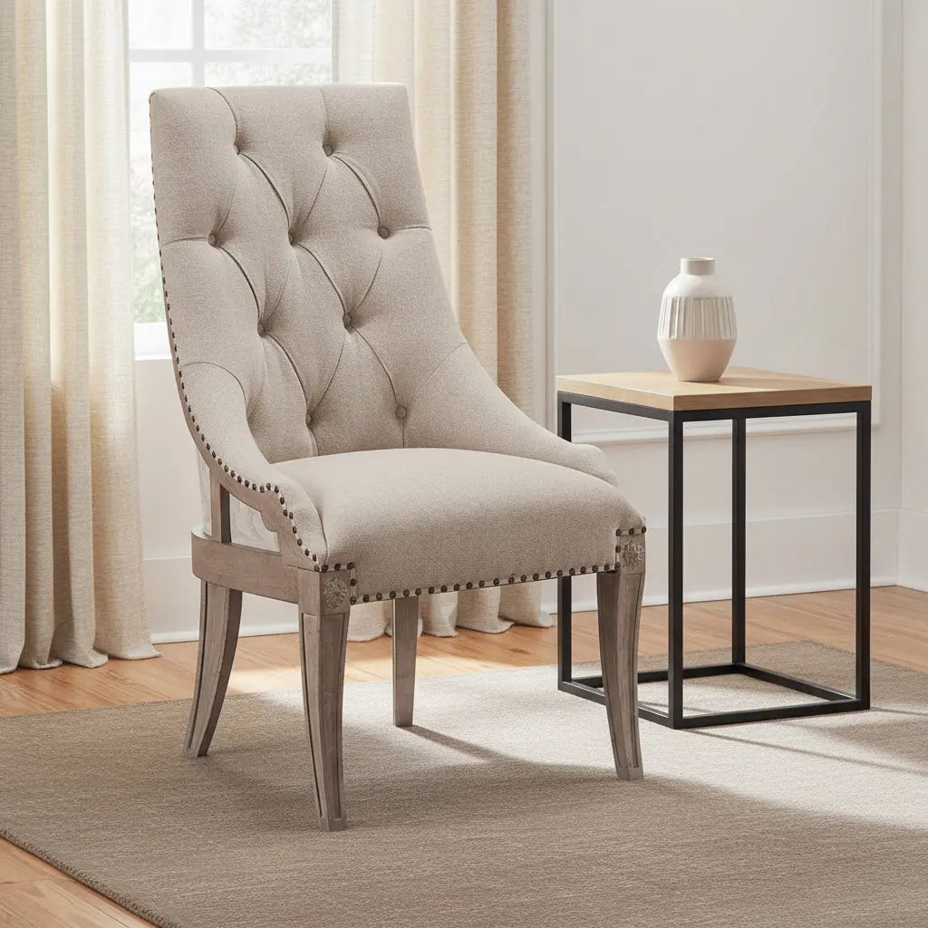 Arch Salvage Reeves Host Chair Chairs| A.R.T. Furniture
