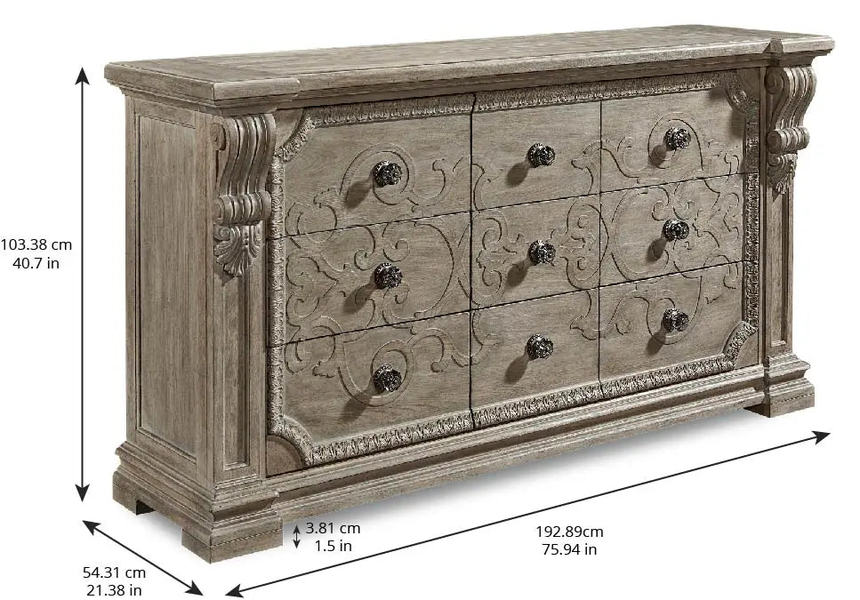 Arch Salvage Wren Dresser Dressers| A.R.T. Furniture