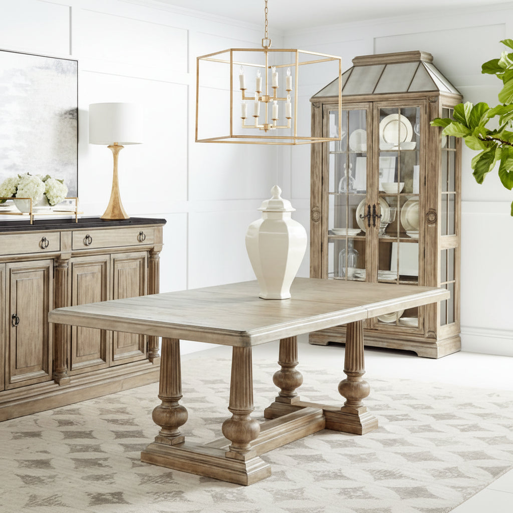 Architrave Trestle Dining Table Dining Tables| A.R.T. Furniture