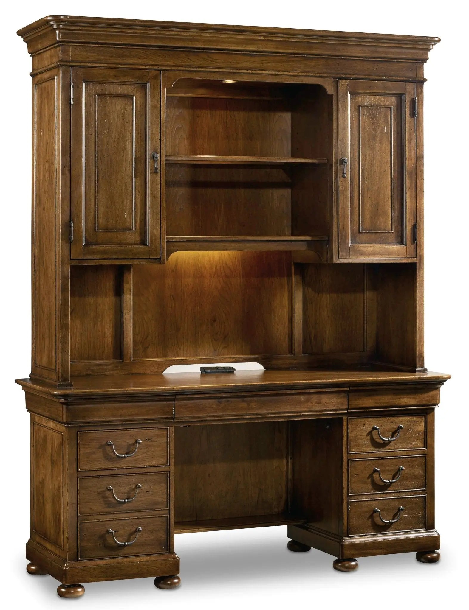 Archivist Computer Credenza Consoles & Sideboards| Hooker