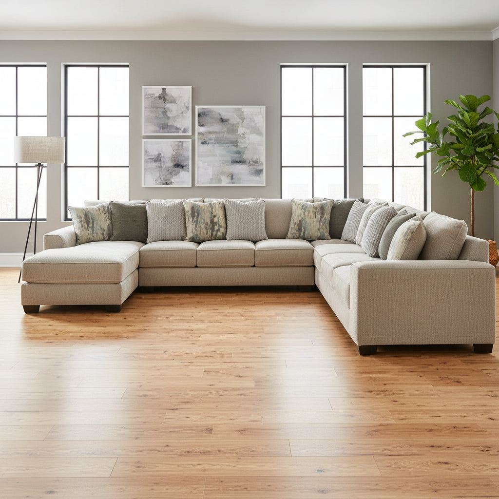 Ardsley 5-Piece Sectional with Chaise Sectionals| Ashley Homestore