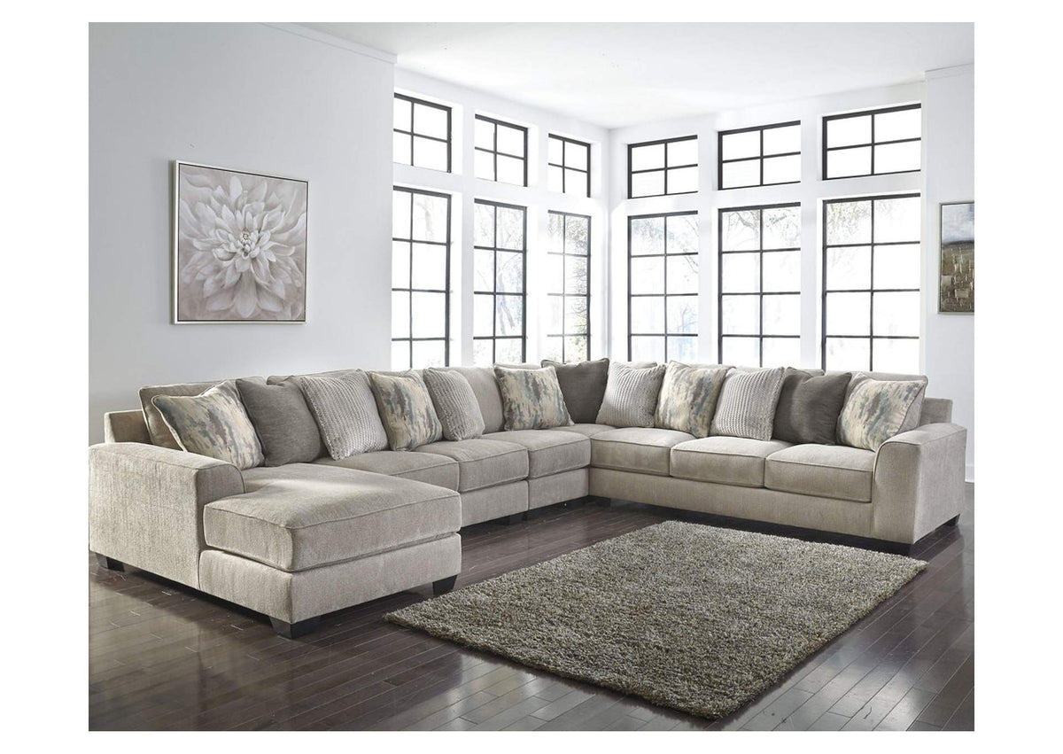 Ardsley 5-Piece Sectional with Chaise Sectionals| Ashley Homestore