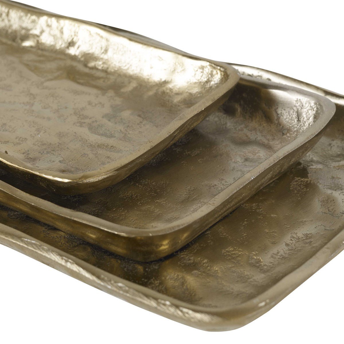 Artisan Trays, Antique Gold, S/3 Tray| Uttermost
