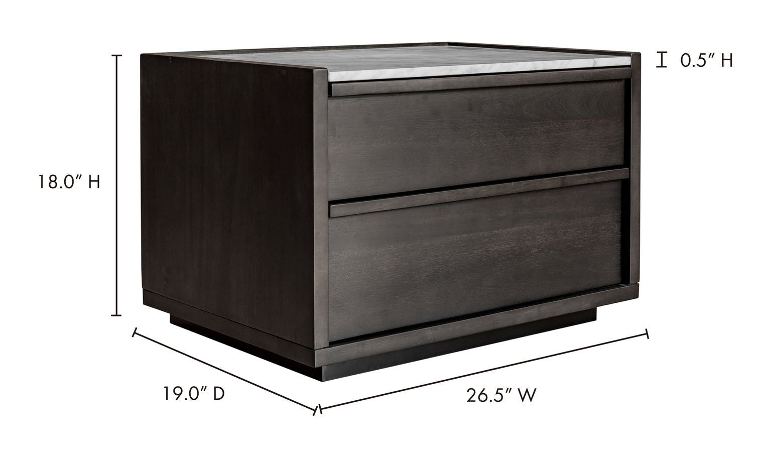 Ashcroft Nightstand Nightstands| Moe's Home