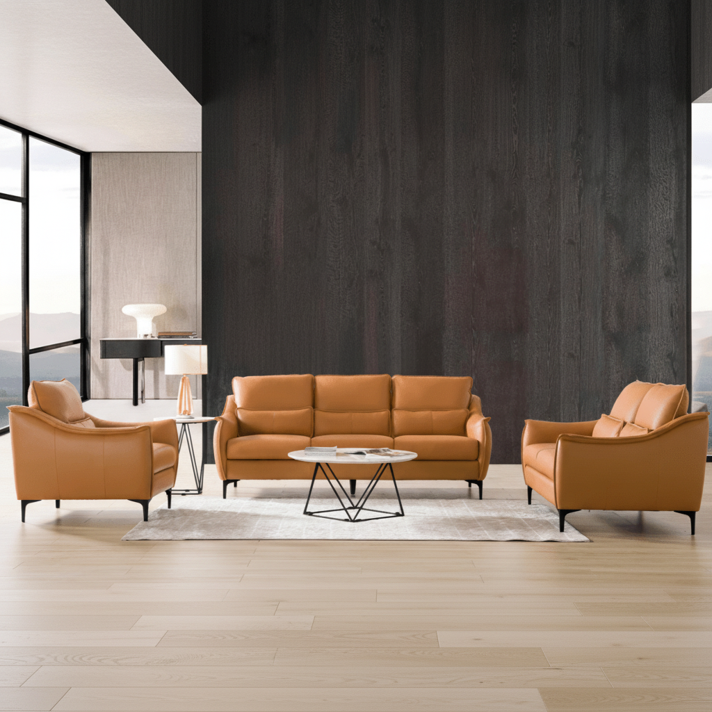 Axel Tan Living Room Set Living Room Sets| Roots Furniture