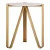 Aya Marble Side Table Accent & End Tables| TOV