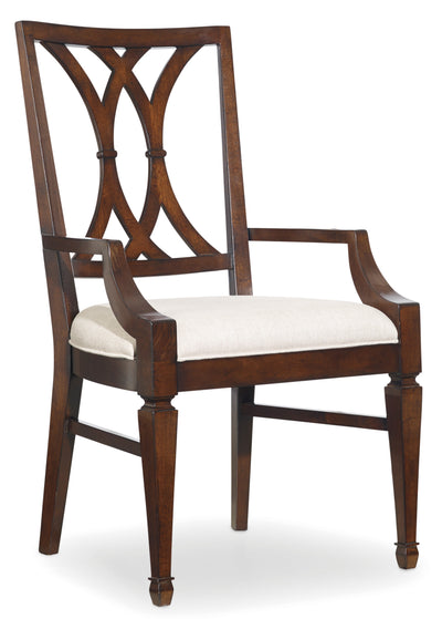 Splat Back Arm Chair - 2 per carton/price ea - Al Rugaib Furniture (4688700571744)