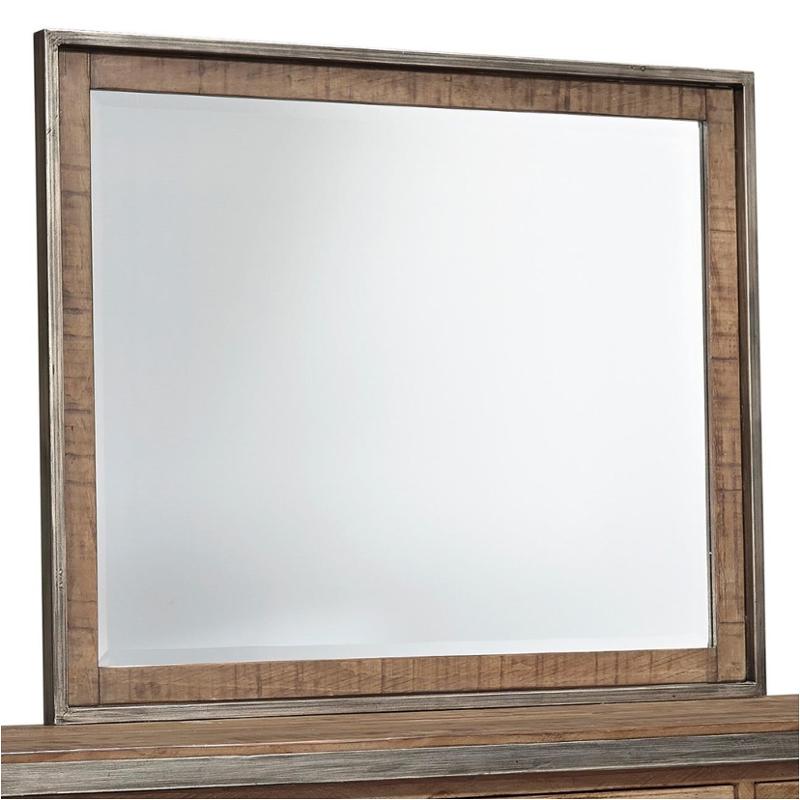 Warm Brown Bedroom Mirror - Al Rugaib Furniture (4719930507360)