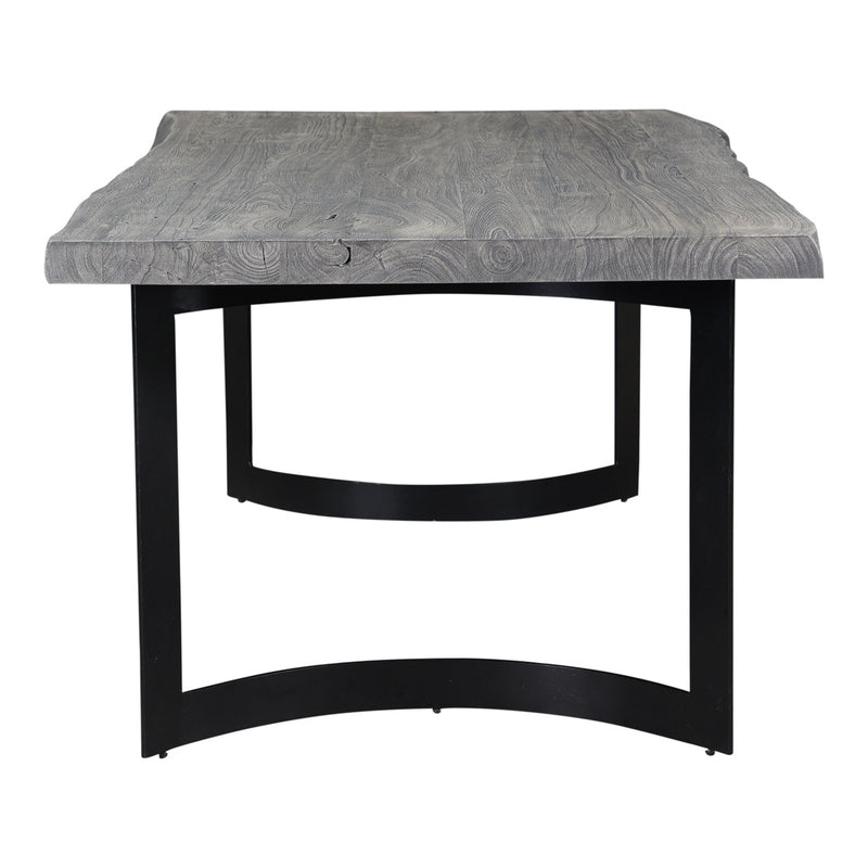 Bent Dining Table Extra Small Weathered Grey