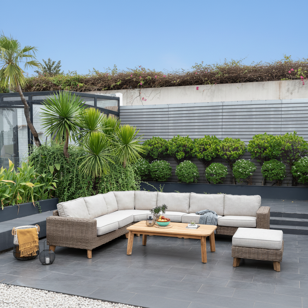 Bahamas left 2-seater sofa Outdoor Loveseats & Sofas| Lifestyle Garden