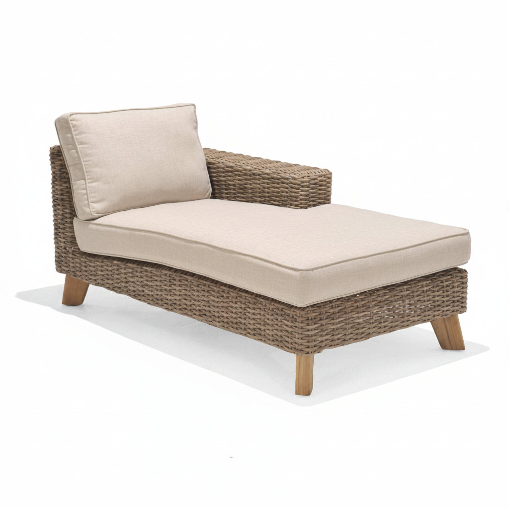 Bahamas left arm chaise lounge Outdoor Loveseats & Sofas| Lifestyle Garden