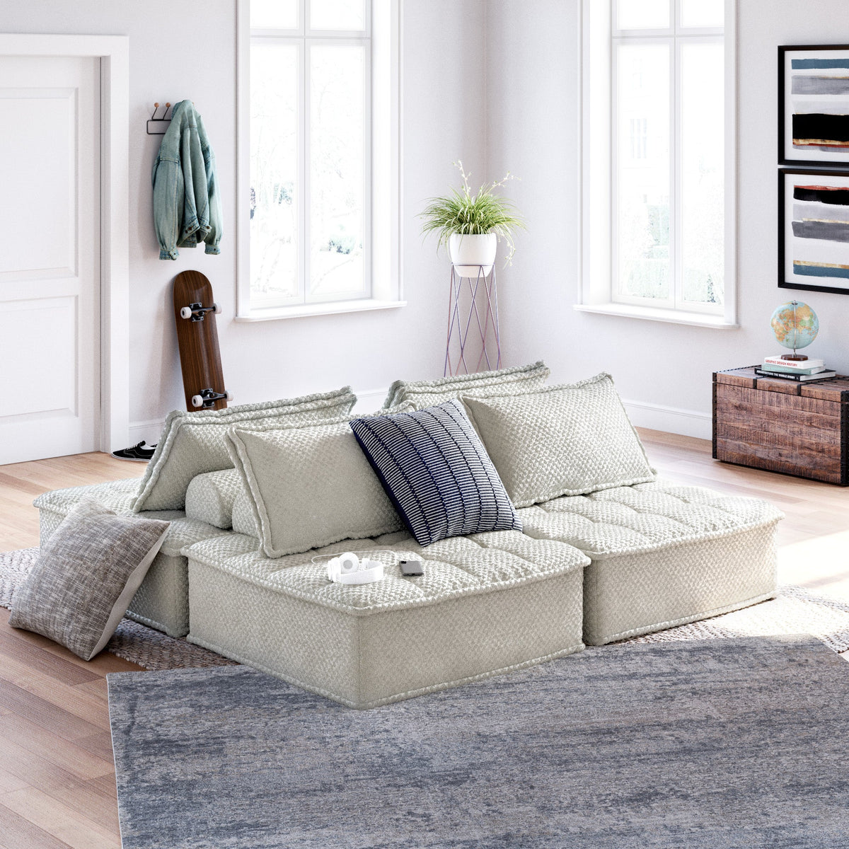 Bales 4-Piece Modular Seating Sectionals| Ashley Homestore