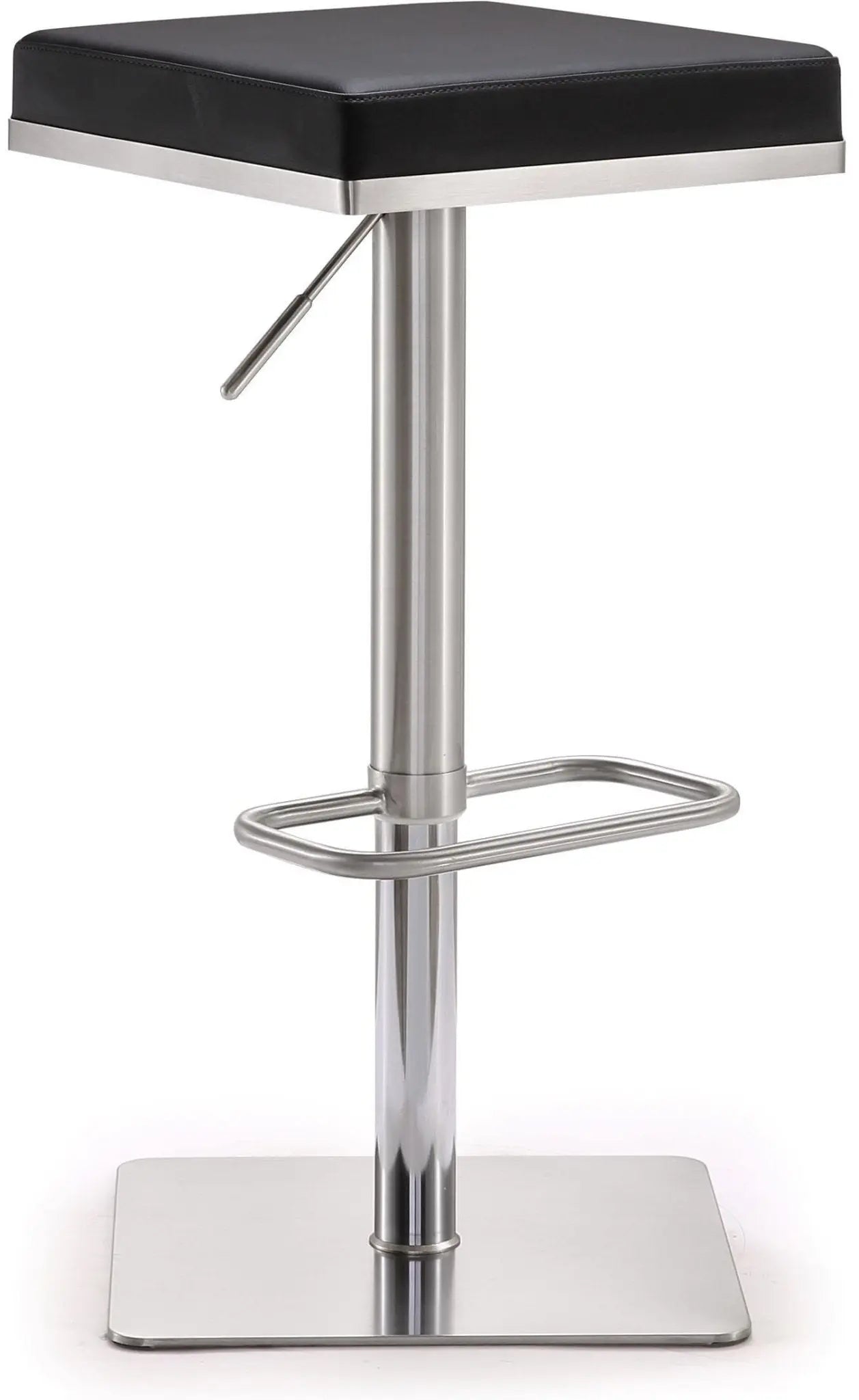 Bari Grey Steel Adjustable Barstool Counter Stools| TOV