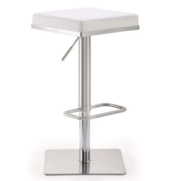 Bari Grey Steel Adjustable Barstool Counter Stools| TOV