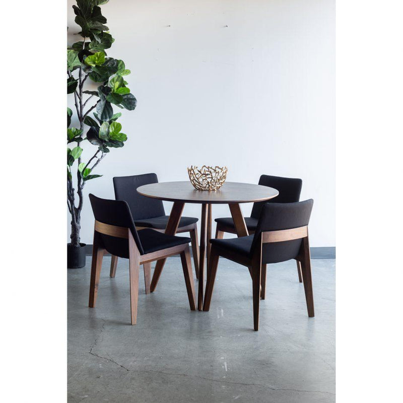 Deco Dining Chair Black-M2 - Al Rugaib Furniture (4568058495072)