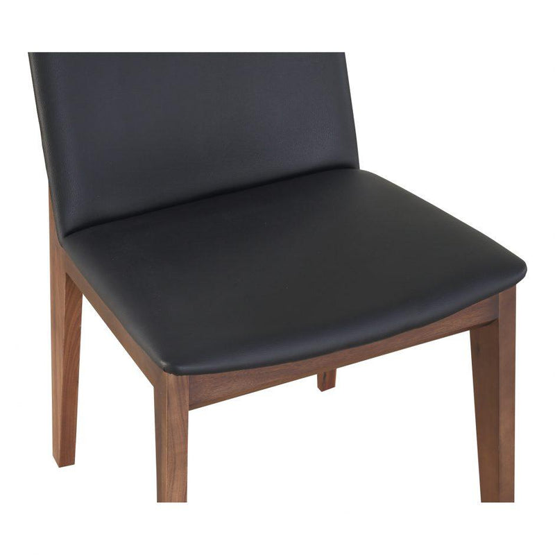 Deco Dining Chair Black PVC-M2 - Al Rugaib Furniture (4583188136032)