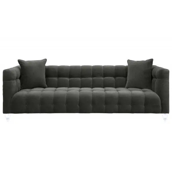 Bea Pink Velvet Sofa Sofas & Loveseats| TOV