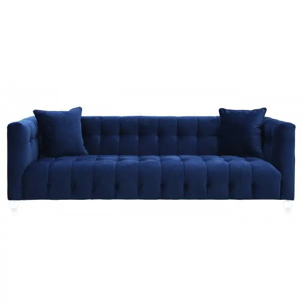 Bea Pink Velvet Sofa Sofas & Loveseats| TOV