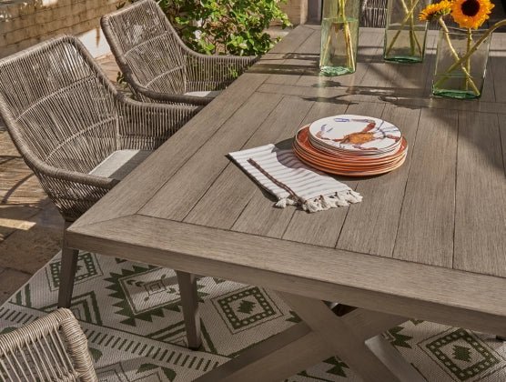 Beach Front Outdoor Dining Table Outdoor Tables| Ashley Homestore