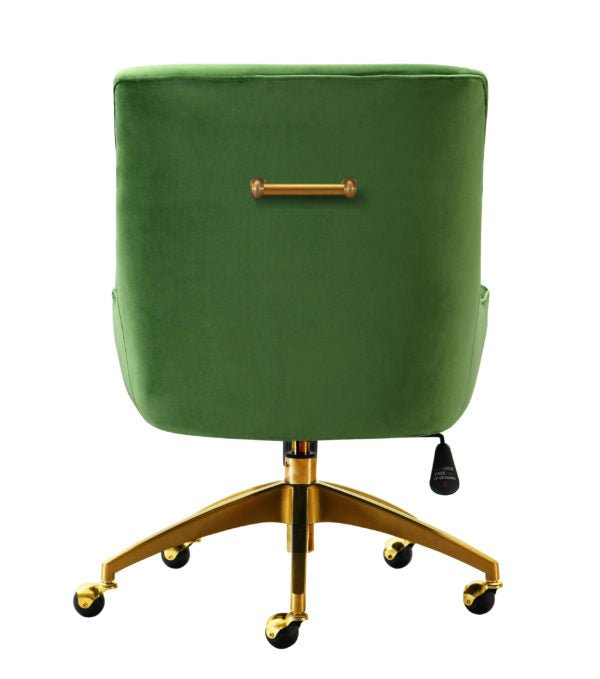 Beatrix Green Office Swivel Chair Chairs| TOV