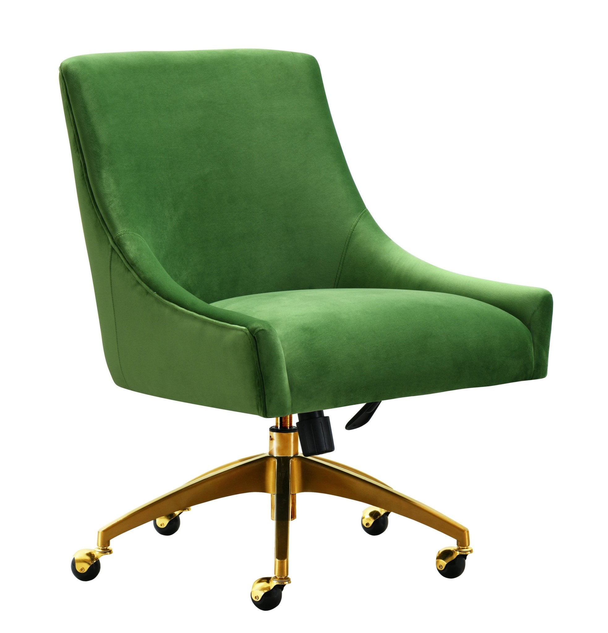 Beatrix Green Office Swivel Chair Chairs| TOV