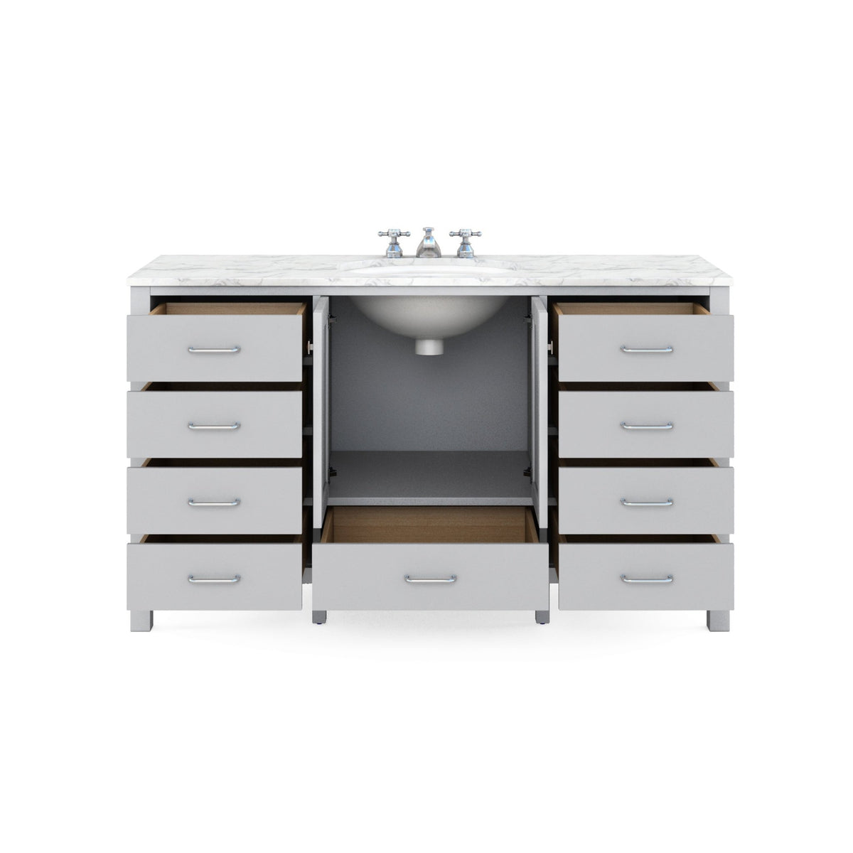 BELLA 42" Vanity SGG-K601 Vanity| Roots Furniture
