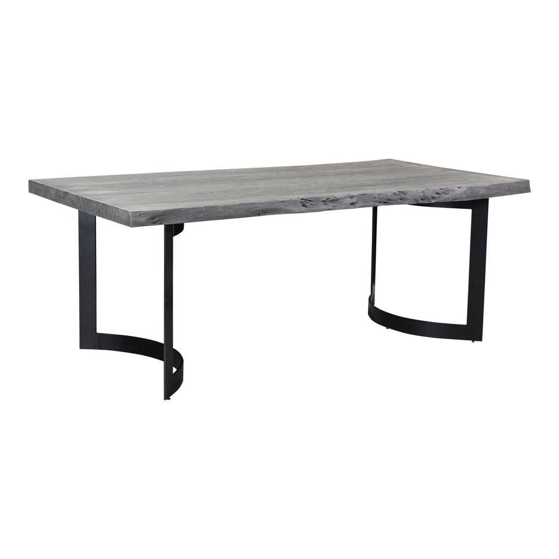 Bent Dining Table Extra Small Weathered Grey Counter Tables| Moe's Home