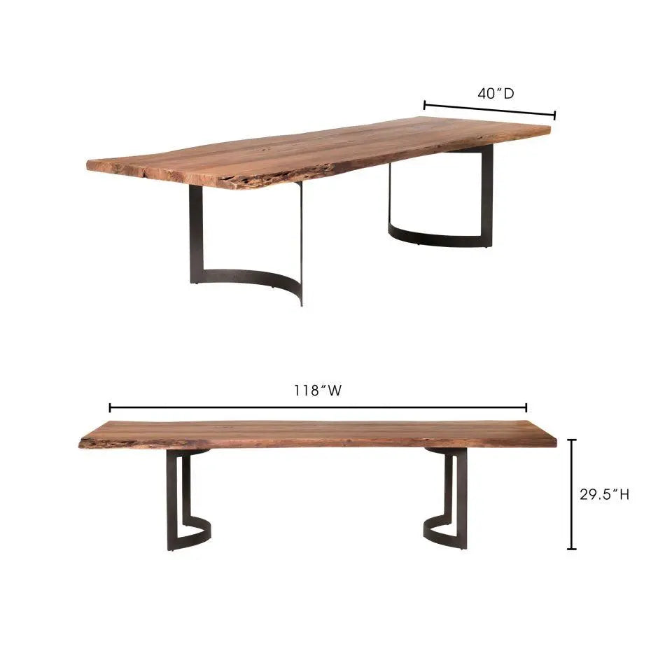 Bent Dining Table Large Counter Tables| Moe's Home